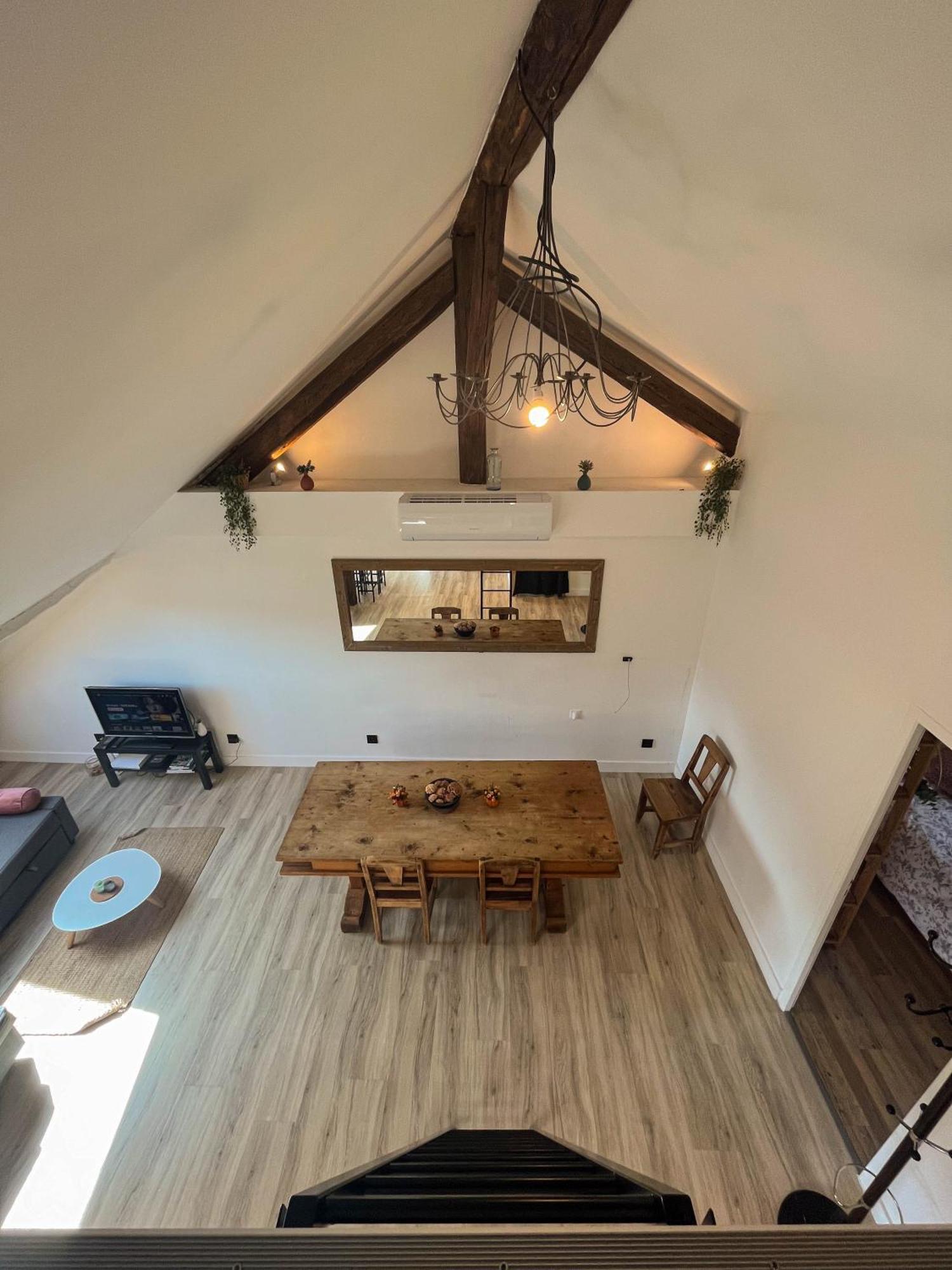 Apartamento Cocon Sous Les Toits Albertville Exterior foto