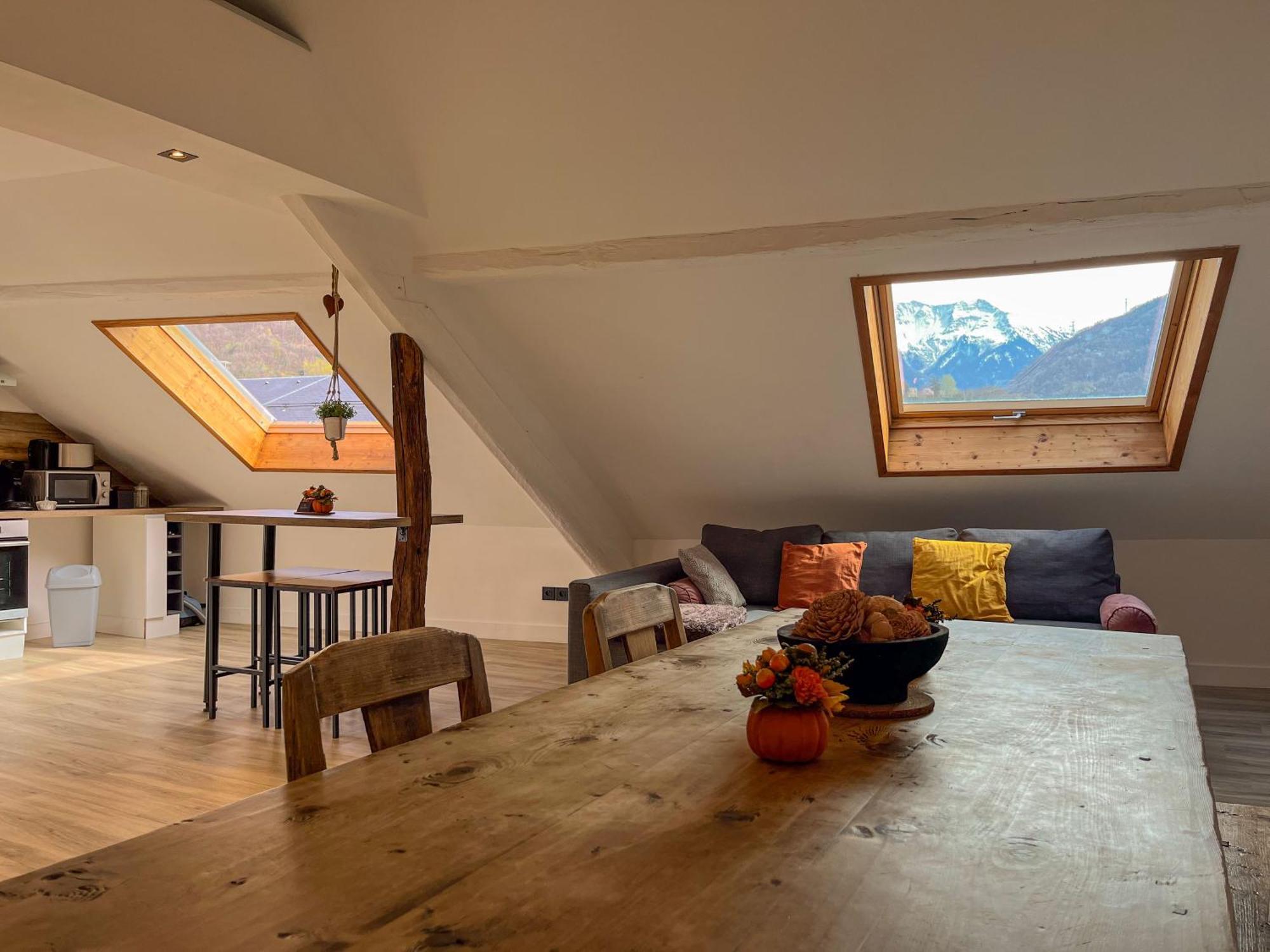 Apartamento Cocon Sous Les Toits Albertville Exterior foto